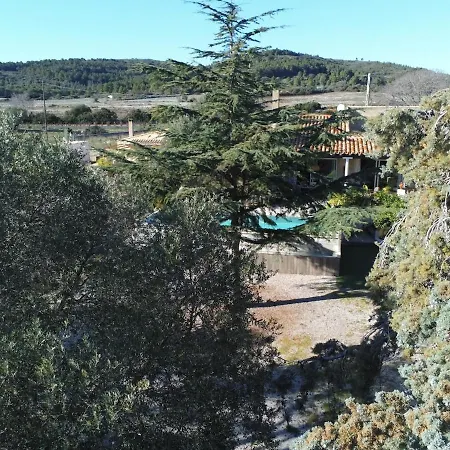 Вилла Mas St Pierre En Plein Coeur Des Vignes De Muscat Vue Et Mont St Clair Фронтиньян
